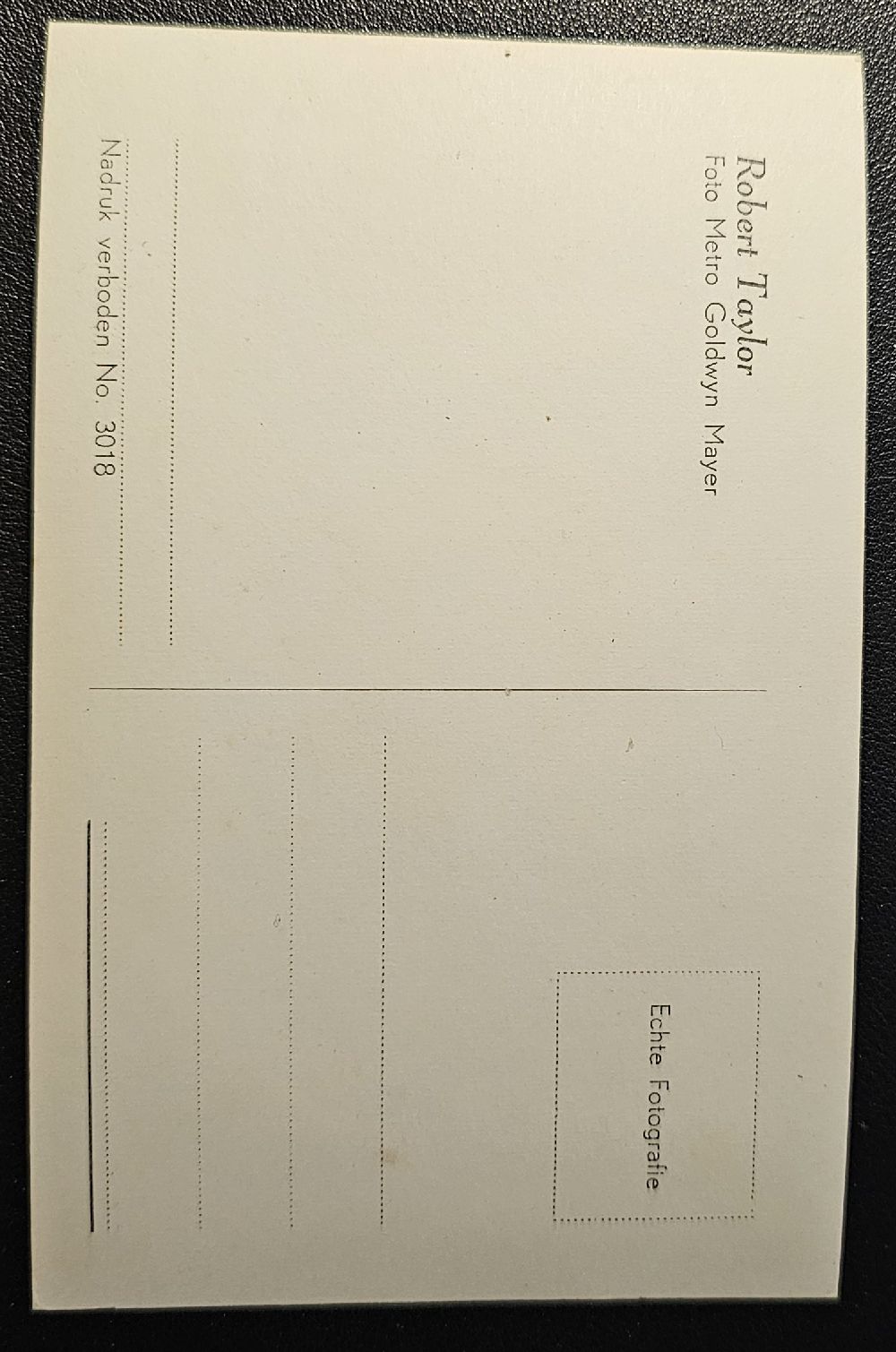 (image for) Robert Taylor #0277